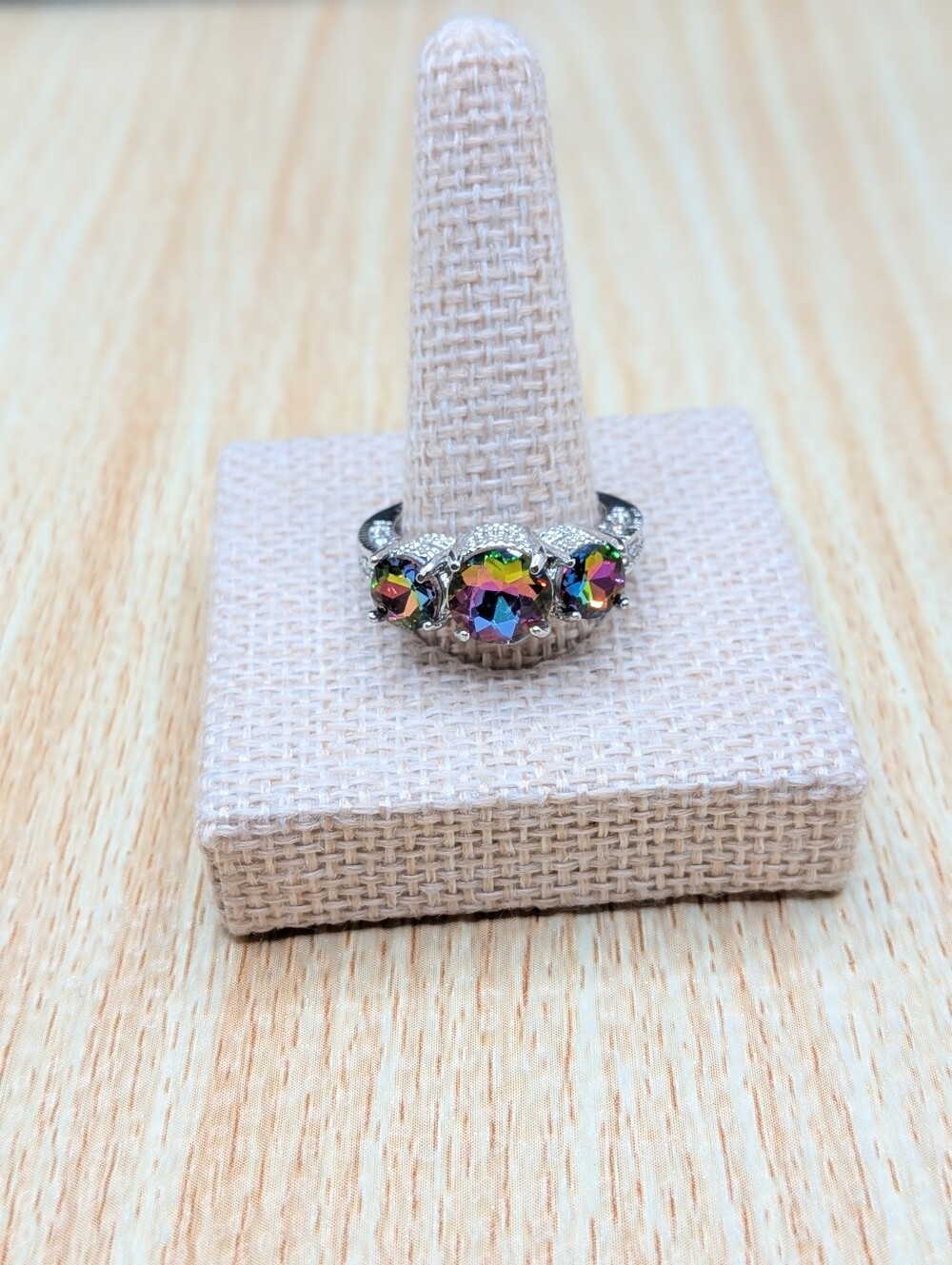 Iridescent Cocktail Ring
